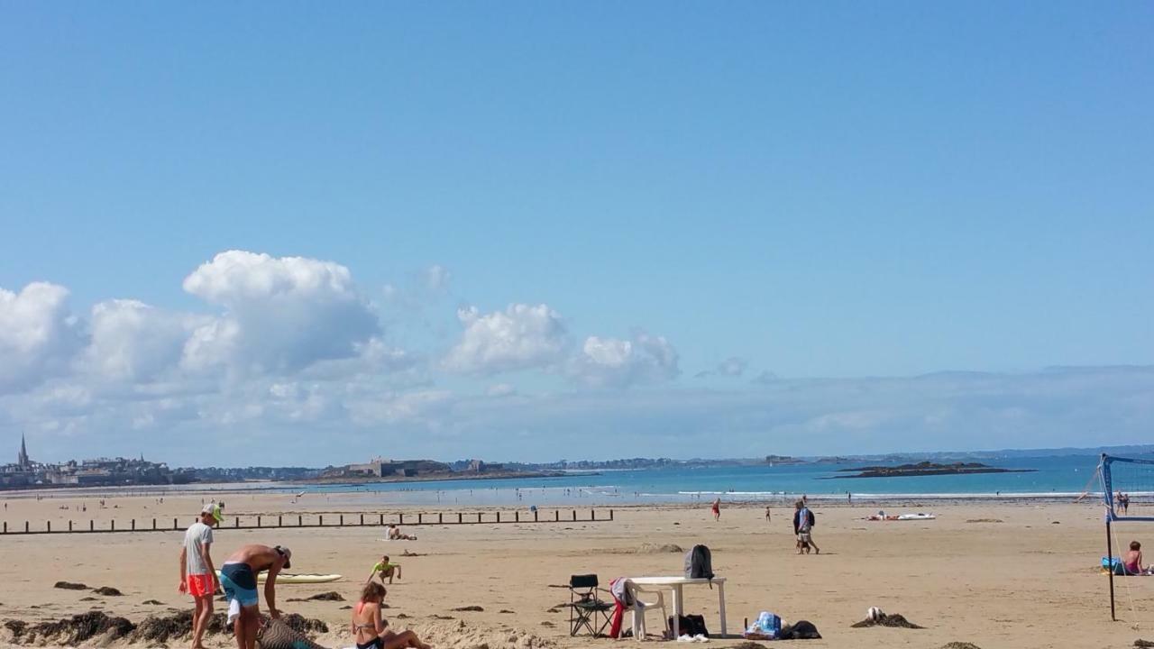 T2 Terrasse De Charme A Rochebonne 400 M Plage Saint-Malo Luaran gambar